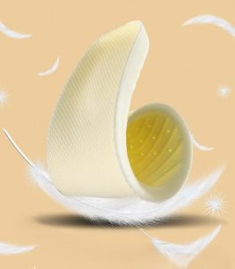 Soft polyurethane lightweight insole