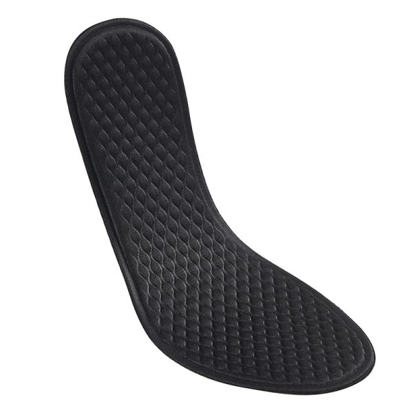 Black natural latex cushioning insole