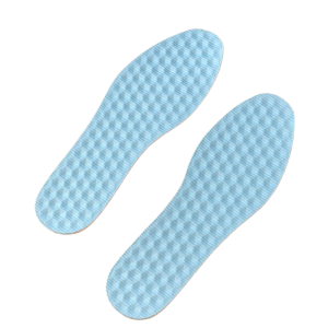 Blue soft, elastic, light and breathable insole