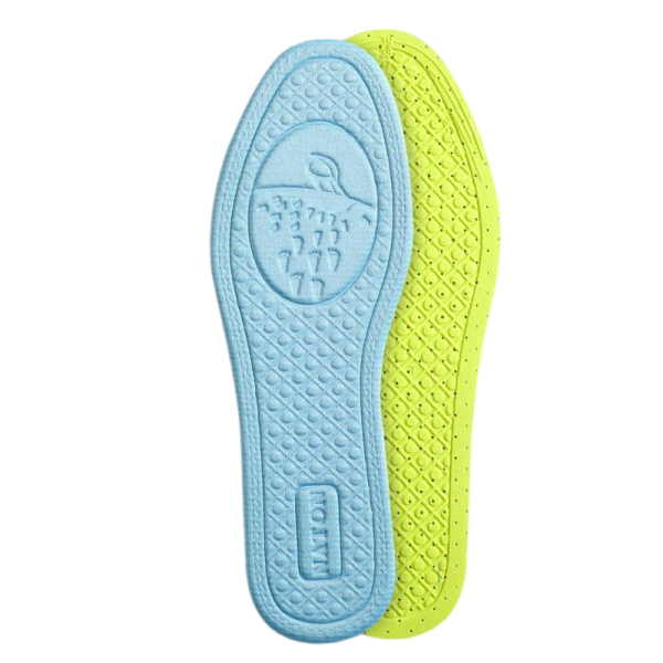 Blue upgraded antibacterial and deodorizing insoles