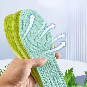 Breathable upgraded antibacterial and deodorizing insoles