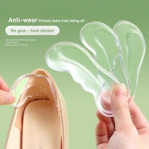 GEL transparent glue-free heel sticker pads