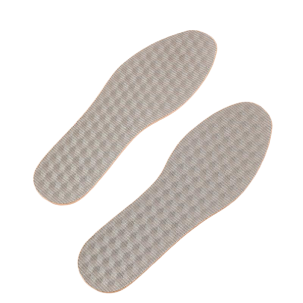 Grey soft, elastic, light and breathable insole