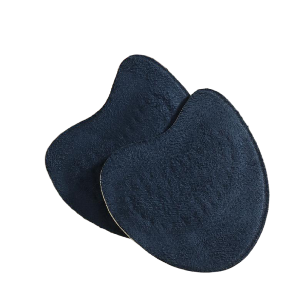 Navy blue women's suede non-slip forefoot pad