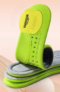 Soft crystal Velvet Arch Support Insoles