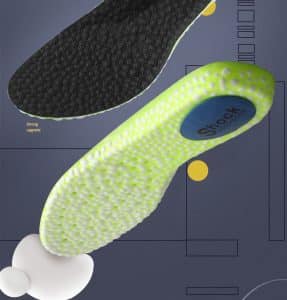 Soft hydrogen-burst capsule sports insoles 1