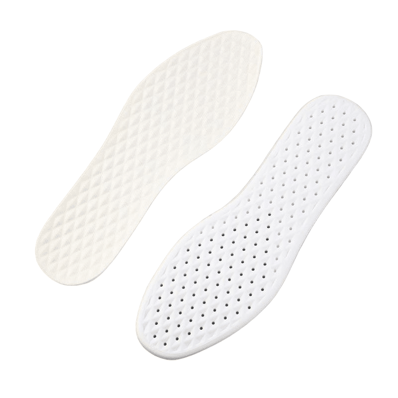 Yellow sweat-absorbing and antibacterial insoles