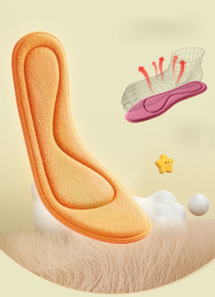 Good children's self-heating warm insoles