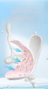 Sweat-absorbing gene fiber deodorizing insoles