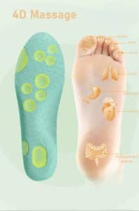 4D peppermint and Artemisia antibacterial insoles