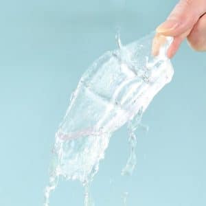 Bare-feel GEL seamless heel pads can be washed