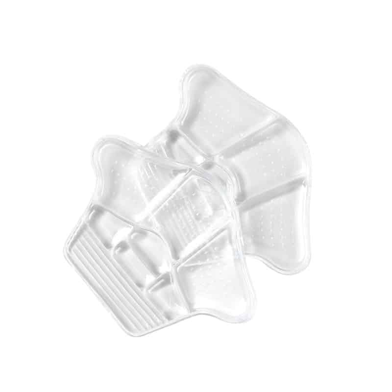 Bare-feel GEL seamless heel pads