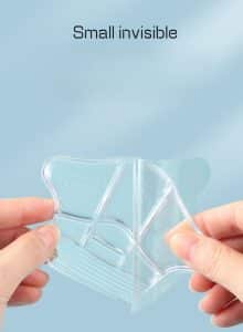 Stick bare-feel GEL seamless heel pads