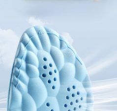 Breathable cool barefoot shoe insoles 1
