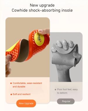 Cowhide sweat-absorbent sports insoles features Cowhide sweat-absorbent sports insoles features