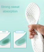 Dry PU antibacterial and odor-resistant insoles