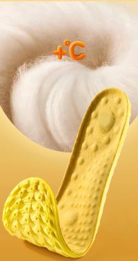Real wool warm sports insoles
