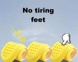 Soft white 3A popcorn sports insoles