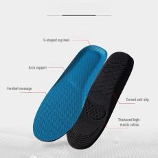 Structions of polyurethane massage sports insoles